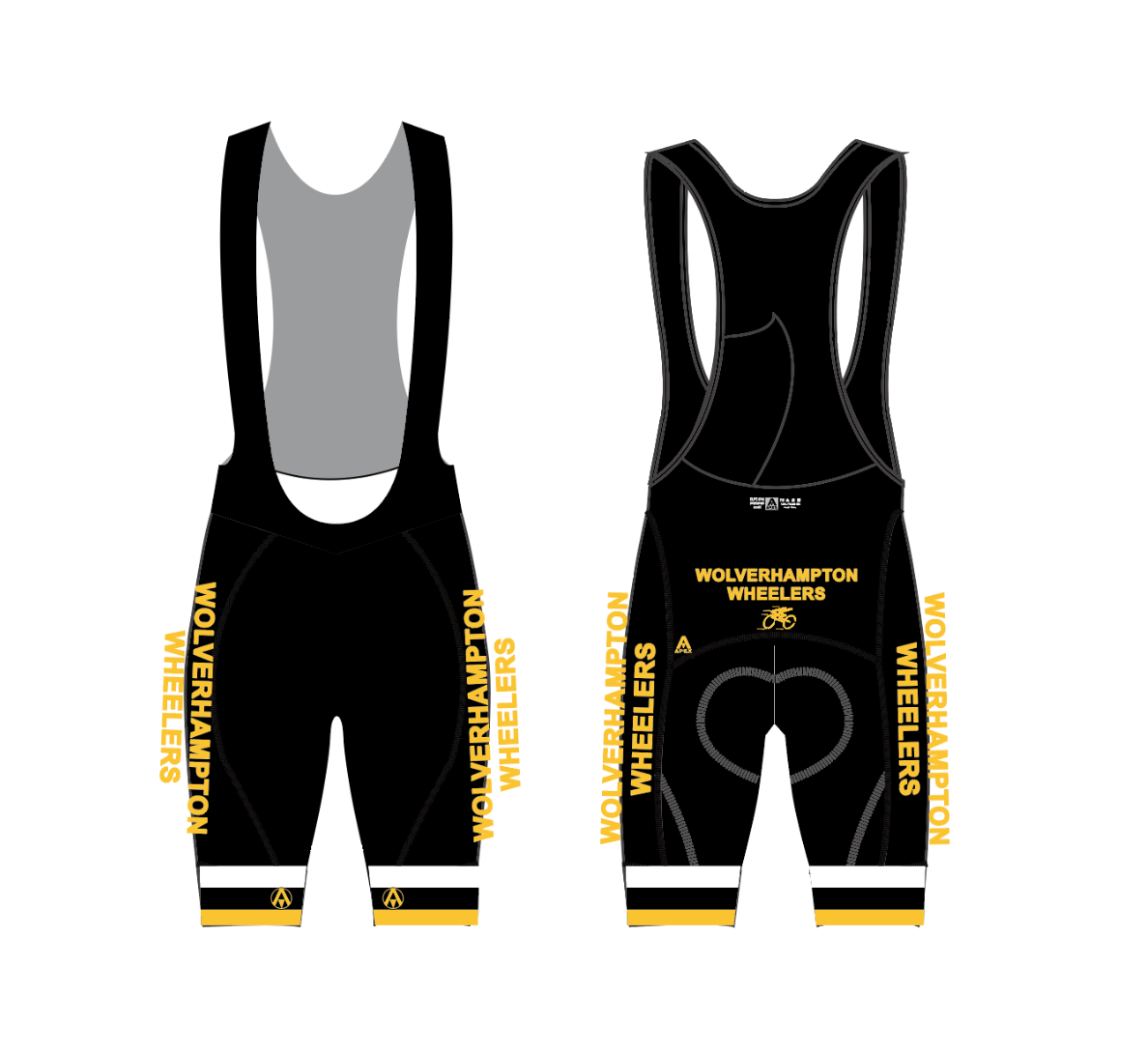 WOLVERHAMPTON WHEELERS PRO BIB SHORTS