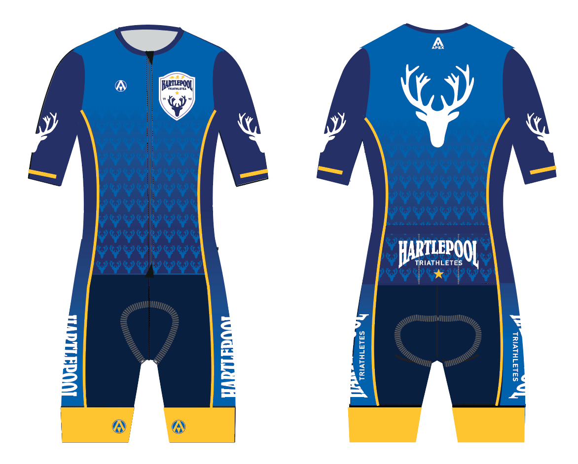 HARTLEPOOL TRIATHLETES PRO ENDURANCE TRI SUIT