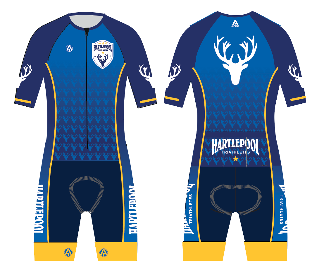 HARTLEPOOL TRIATHLETES PRO SPEED TRI SUIT