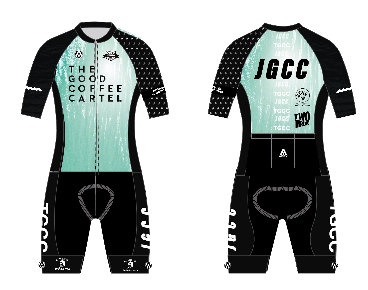 JGCC PRO RACE SUIT Short sleeve