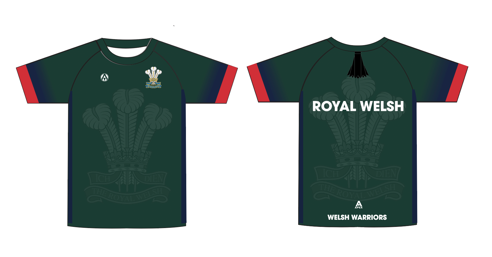 ROYAL WELSH PRO CUSTOM T SHIRT