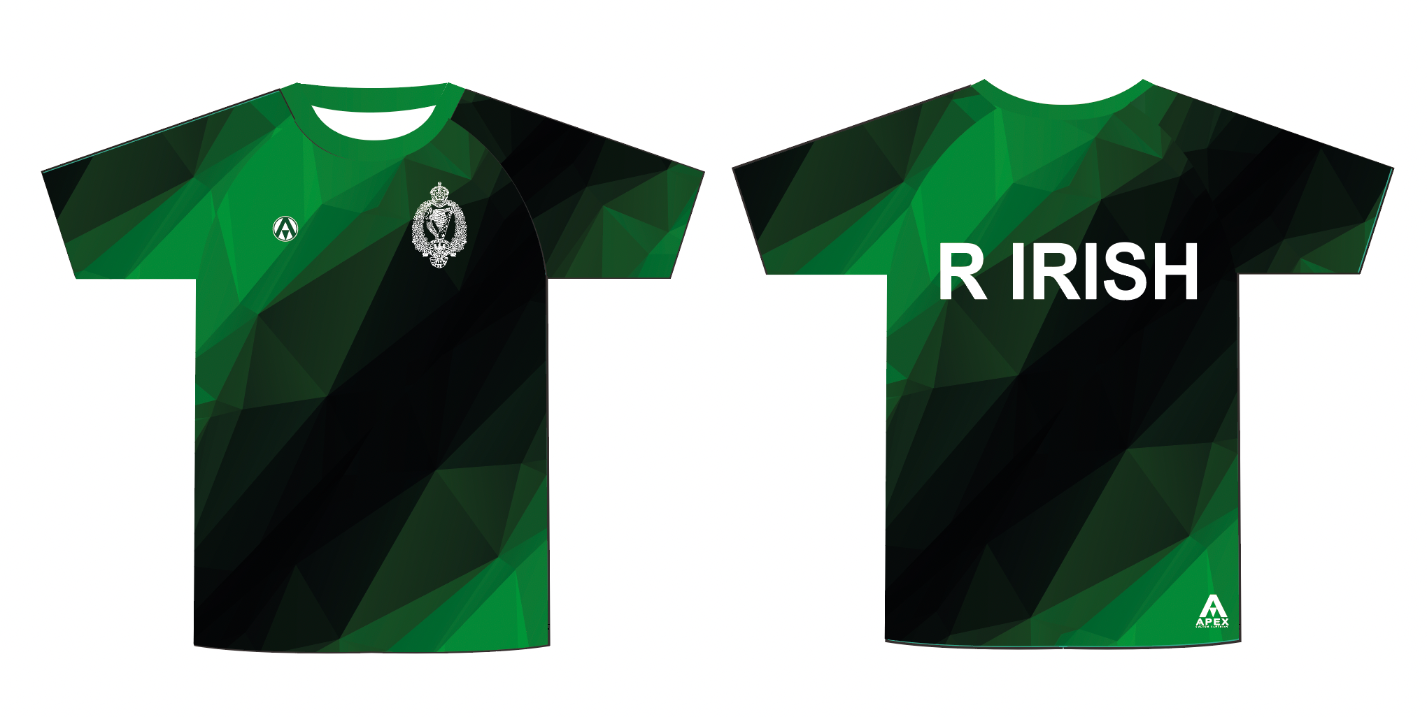 ROYAL IRISH RUNNING PRO CUSTOM T SHIRT