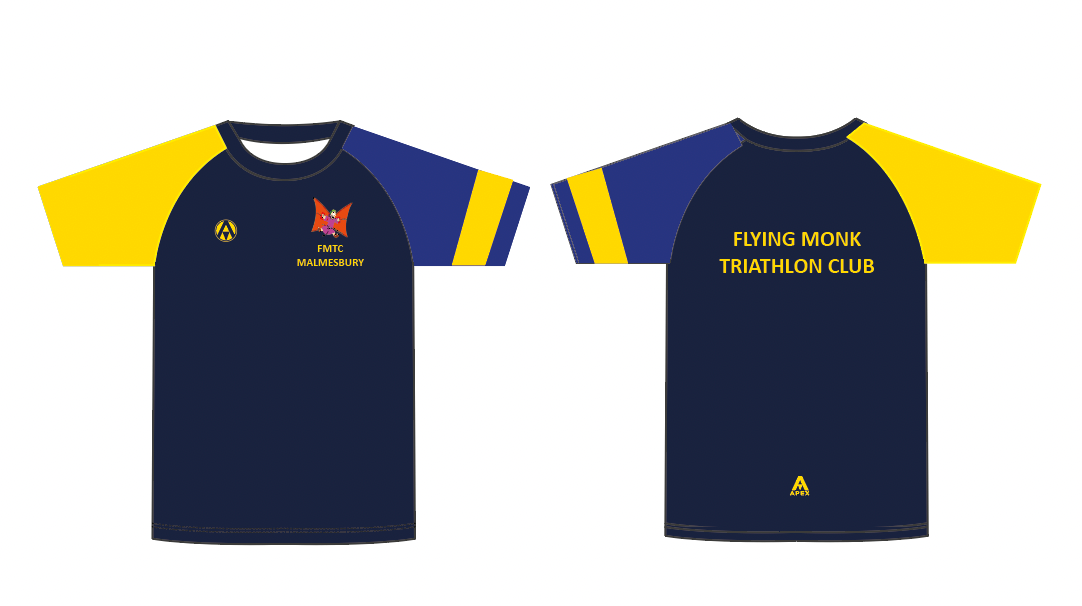 FLYING MONKS TRI PRO CUSTOM T SHIRT
