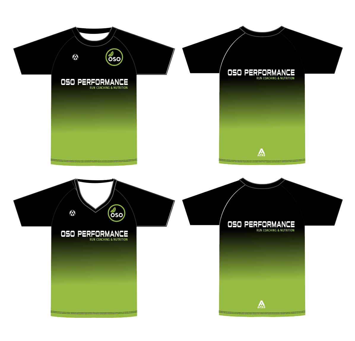 OSO PERFORMANCE PRO CUSTOM T SHIRT