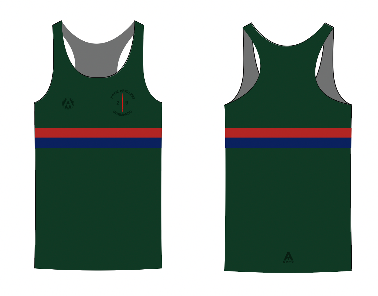 29 COMMANDO RUNNING CLUB RUN VEST