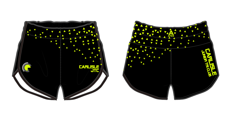 CARLISLE JUNIOR TRI PRO AIRLITE RUN SHORTS