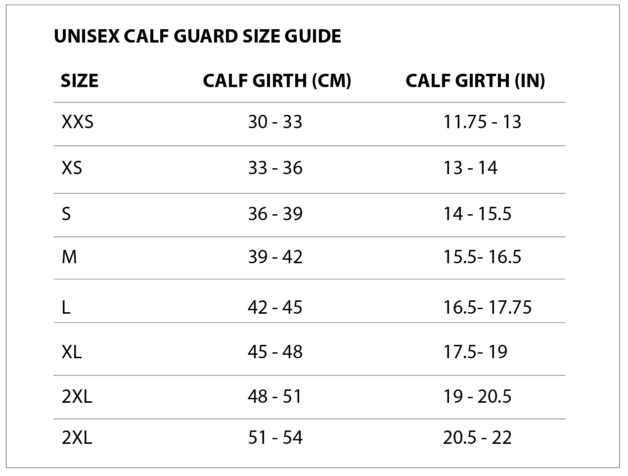 TRIGURU AERO CALF SLEEVES