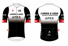 Load image into Gallery viewer, LUNGS 2 LEGS PRO SHORT SLEEVE JERSEY - WHITE DESIGN