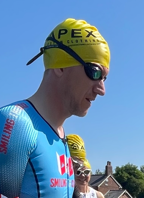 WIGAN WHEELERS SWIM CAP - ADULT SIZE PREMIUM QUALITY SILICONE