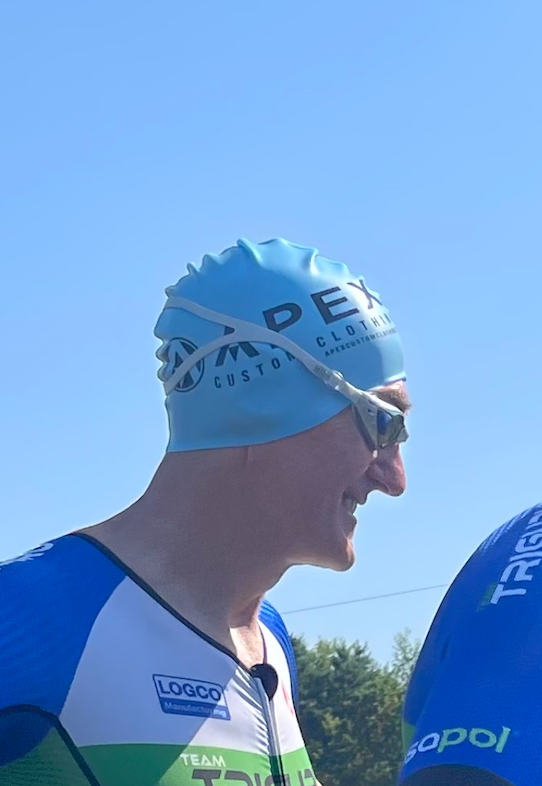 GLENROTHES TRI SWIM CAP - ADULT SIZE PREMIUM QUALITY SILICONE