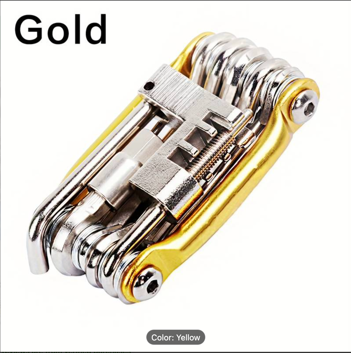 APEX BICYCLE MULTI 11 FUNCTION TOOL WITH CHAIN BREAKER (QZ1001)