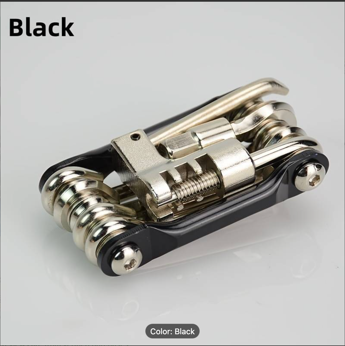 APEX BICYCLE MULTI 11 FUNCTION TOOL WITH CHAIN BREAKER (QZ1001)