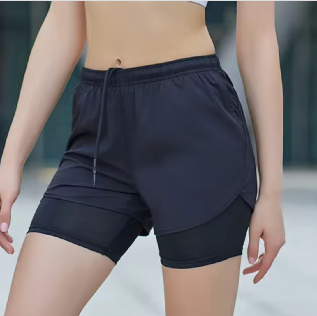 APEX PRO RUN SHORTS WITH INNER SUPPORT SHORT - NAVY (QZ1001)