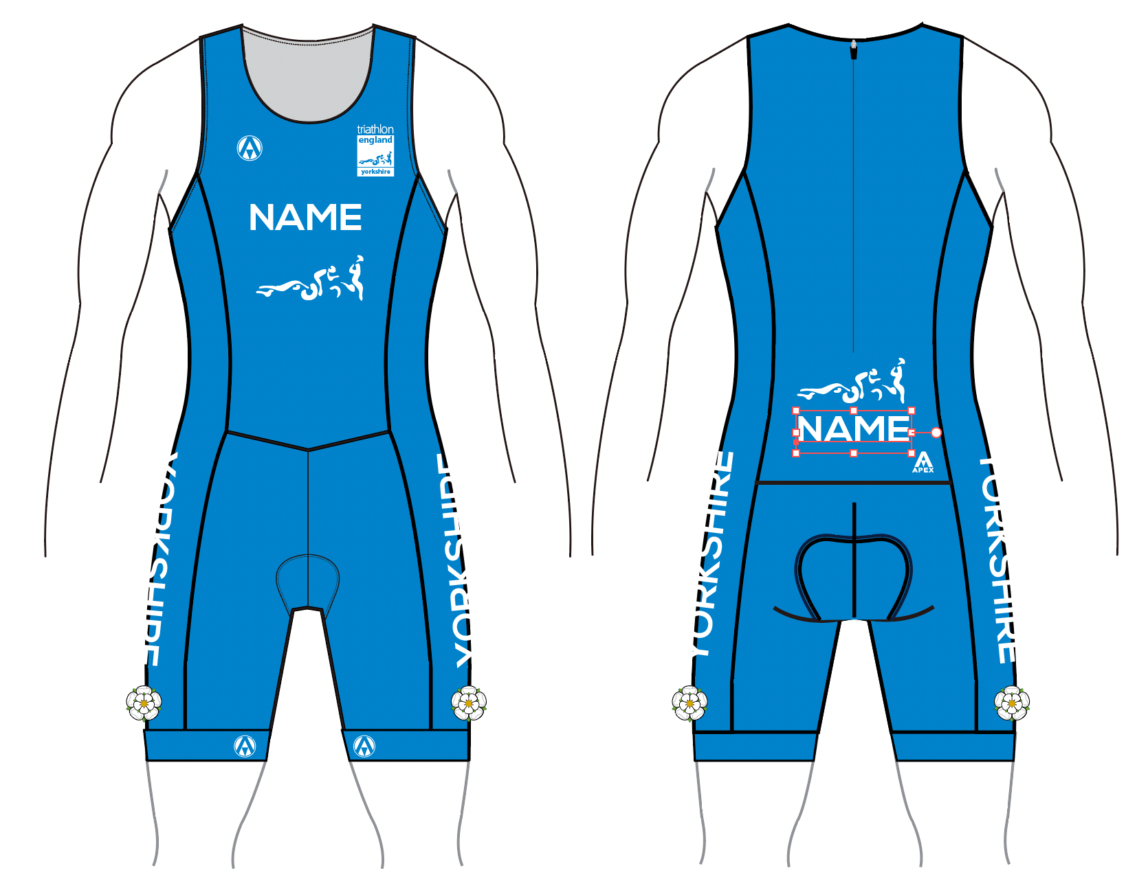 Yorkshire IRC Squad PRO TRI SUIT