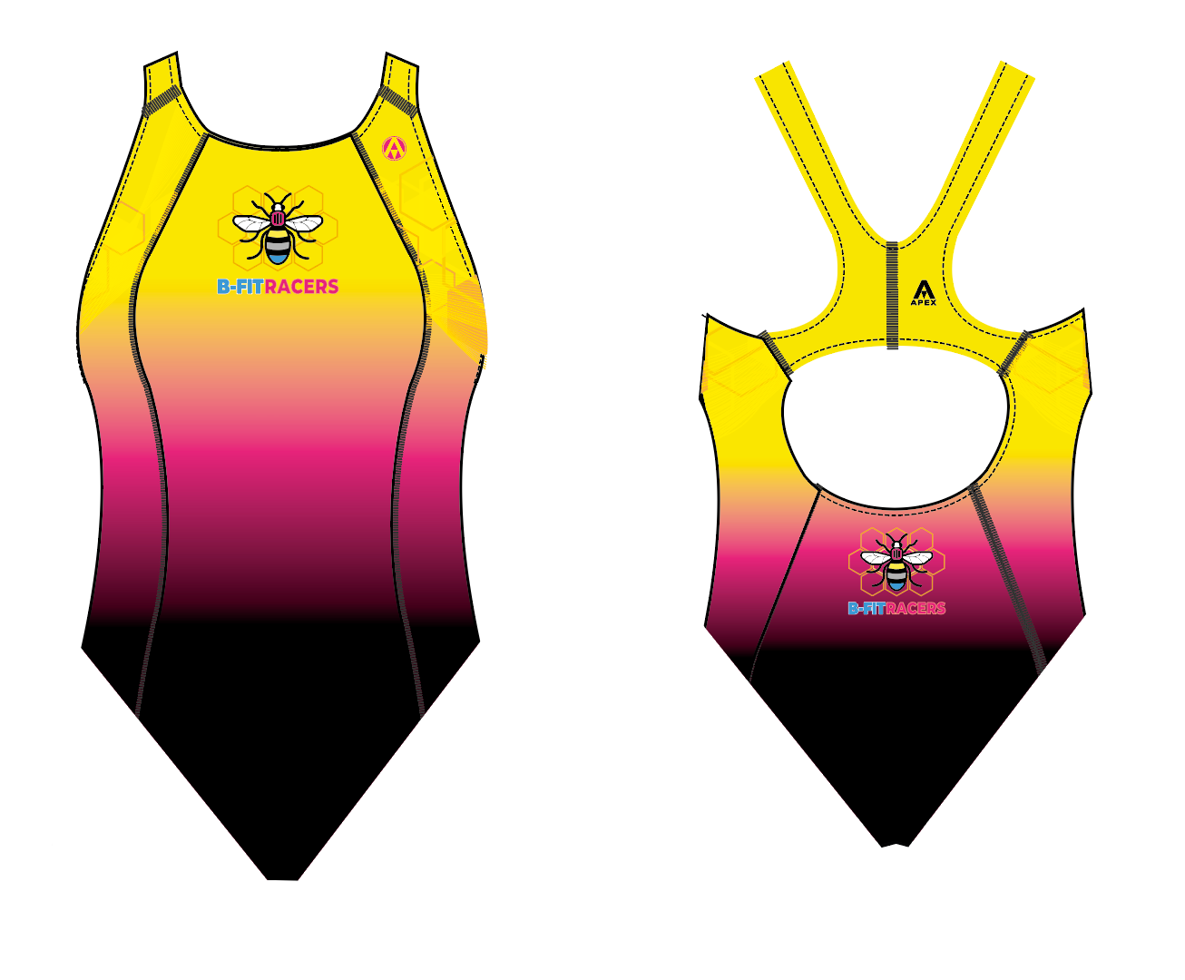 BFIT APEX AQUA PRO WOMENS SWIMSUIT