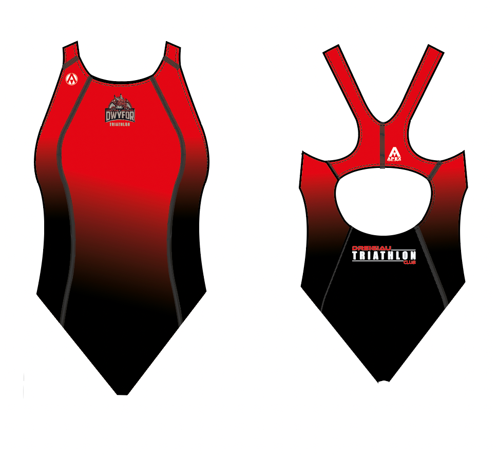 DREIGIAU TRI CLUB APEX AQUA PRO WOMENS SWIMSUIT