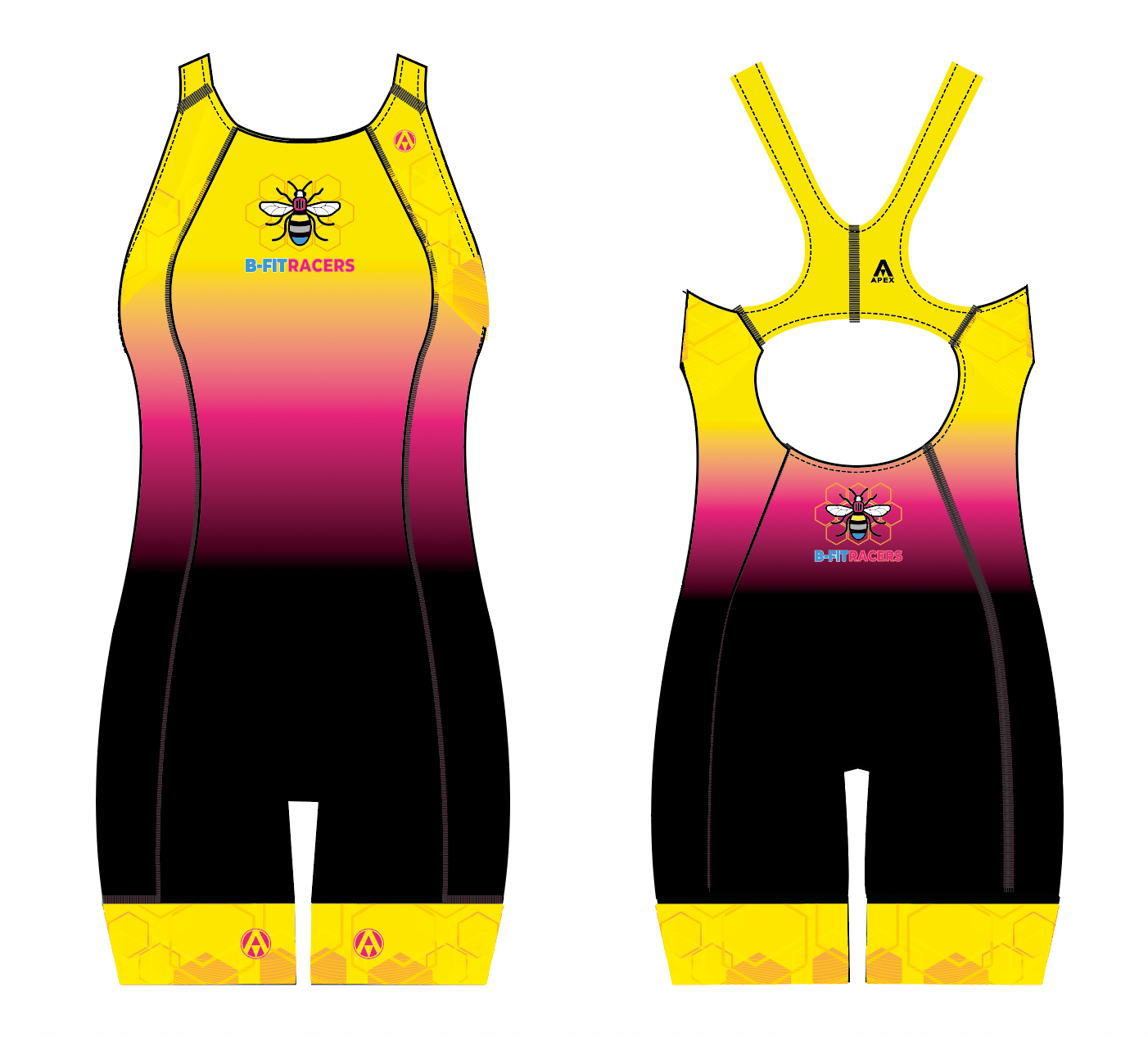 BFIT APEX AQUA PRO + WOMENS SWIMSUIT