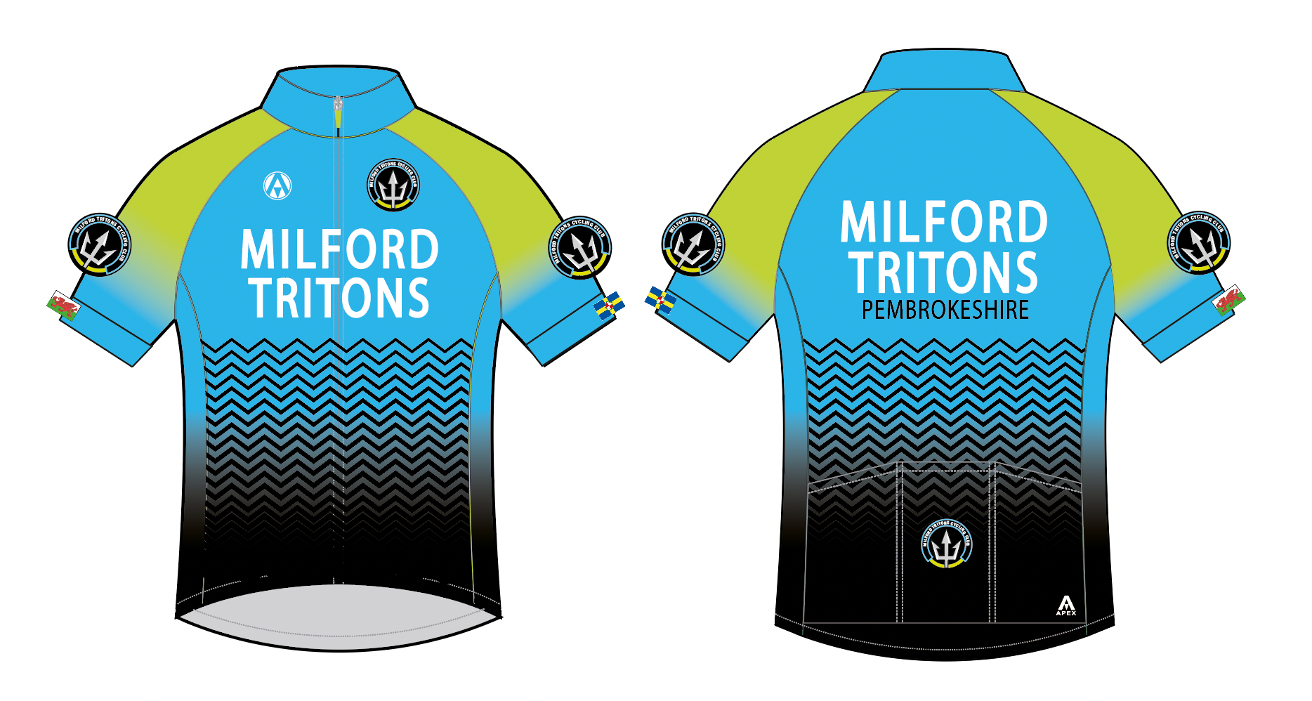 MILFORD TRITONS ELITE SS JERSEY