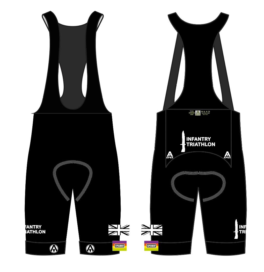 INFANTRY TRI TEAM BIB SHORTS