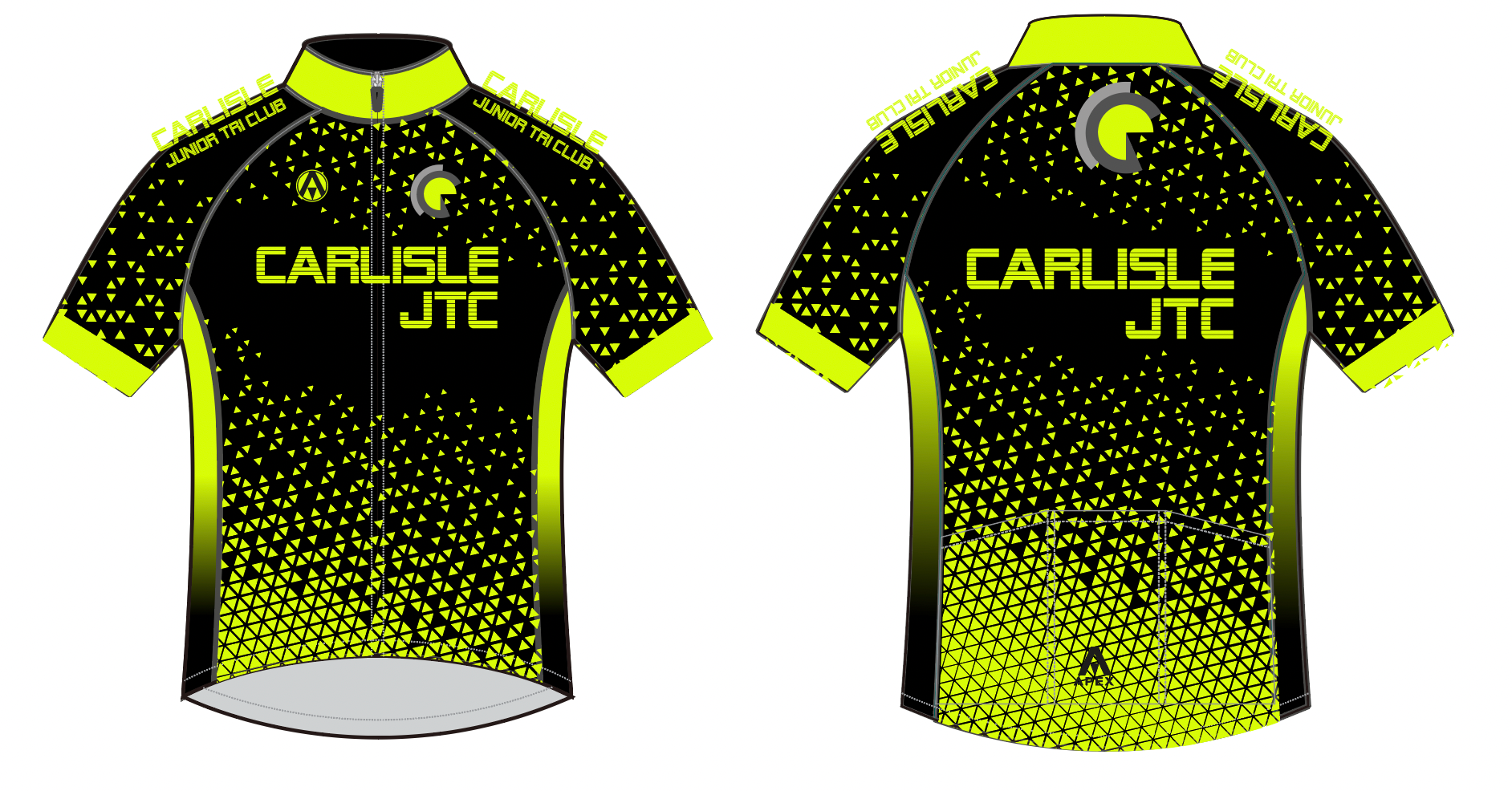 CARLISLE JUNIOR TRI TEAM SS JERSEY