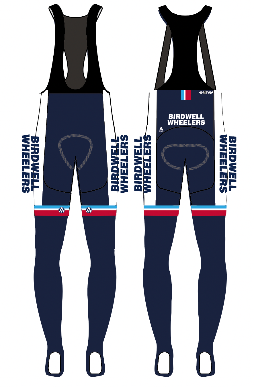 BIRDWELL WHEELERS TEAM BIB TIGHTS