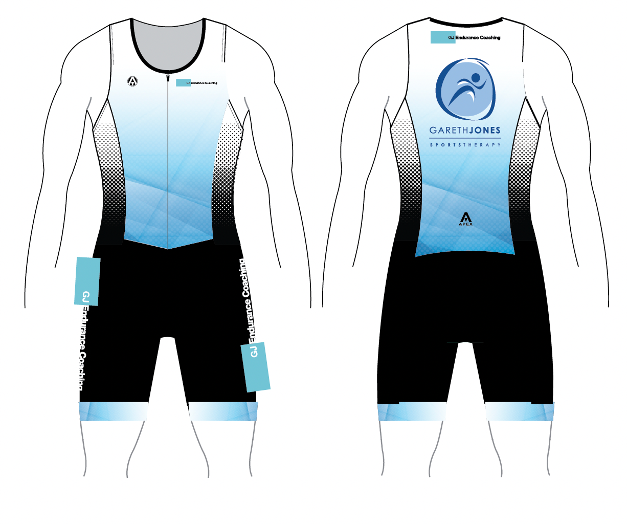 GJ ENDURANCE PRO TRI SUIT
