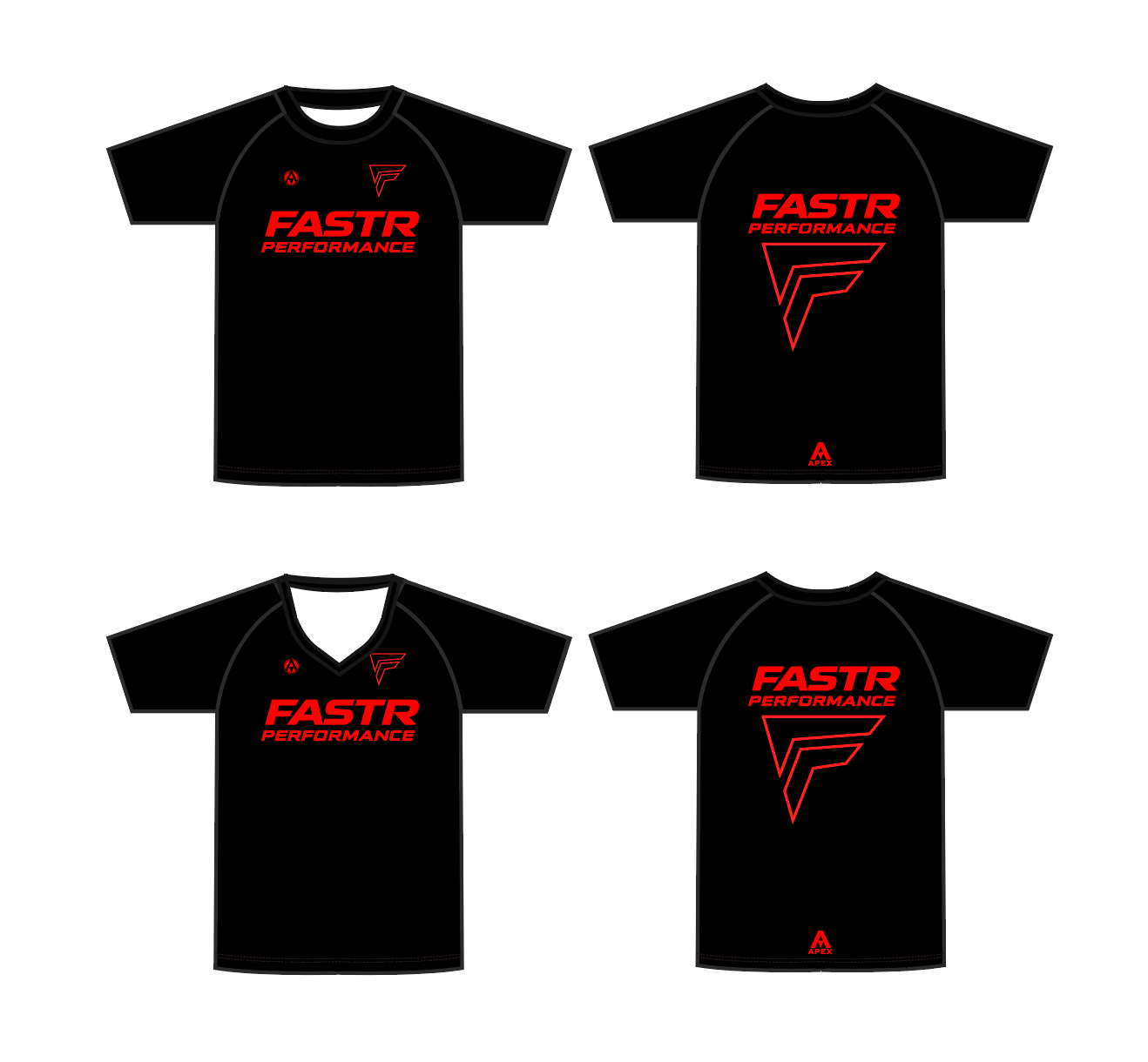 FASTR PRO CUSTOM T SHIRT