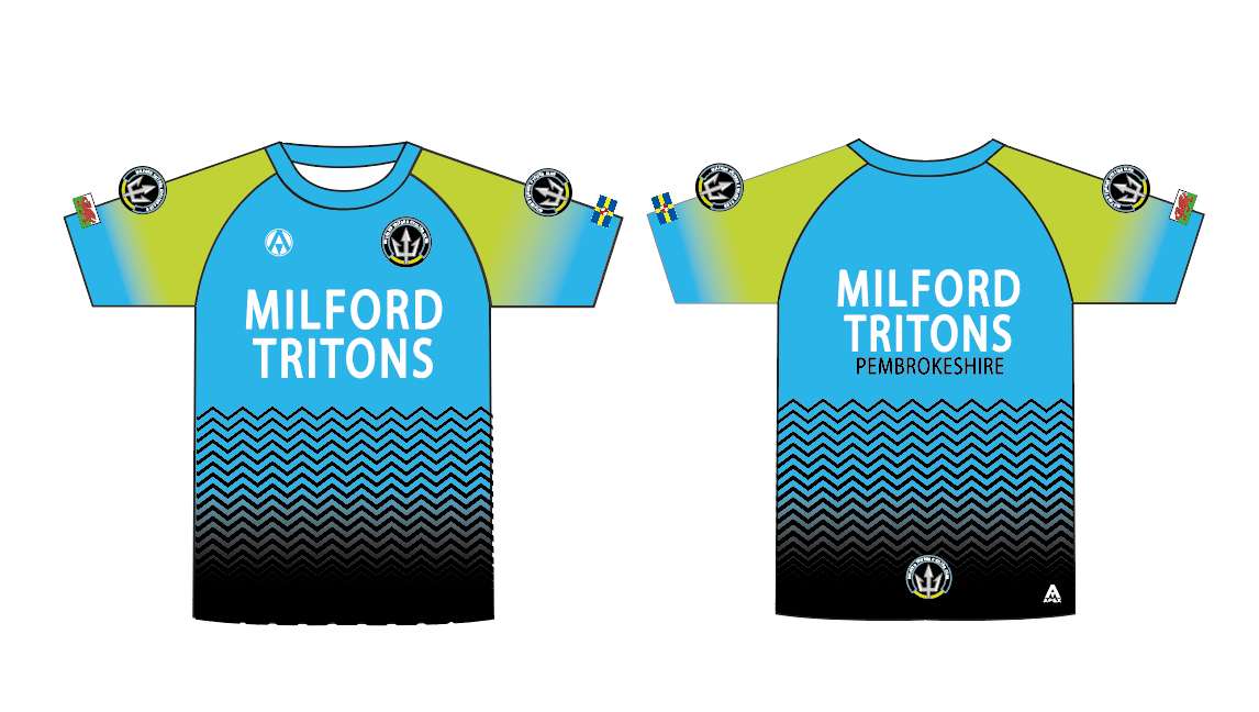 MILFORD TRITONS PRO CUSTOM T SHIRT