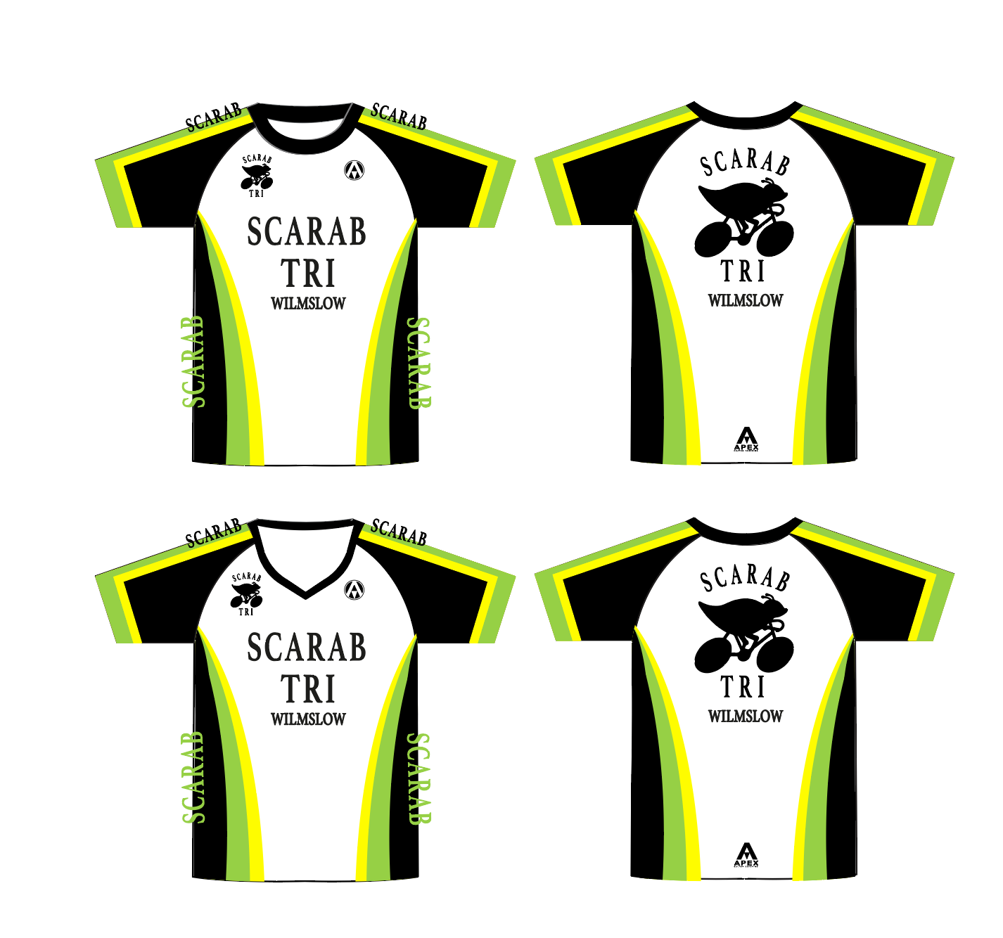 SCARAB TRI FULL CUSTOM T SHIRT