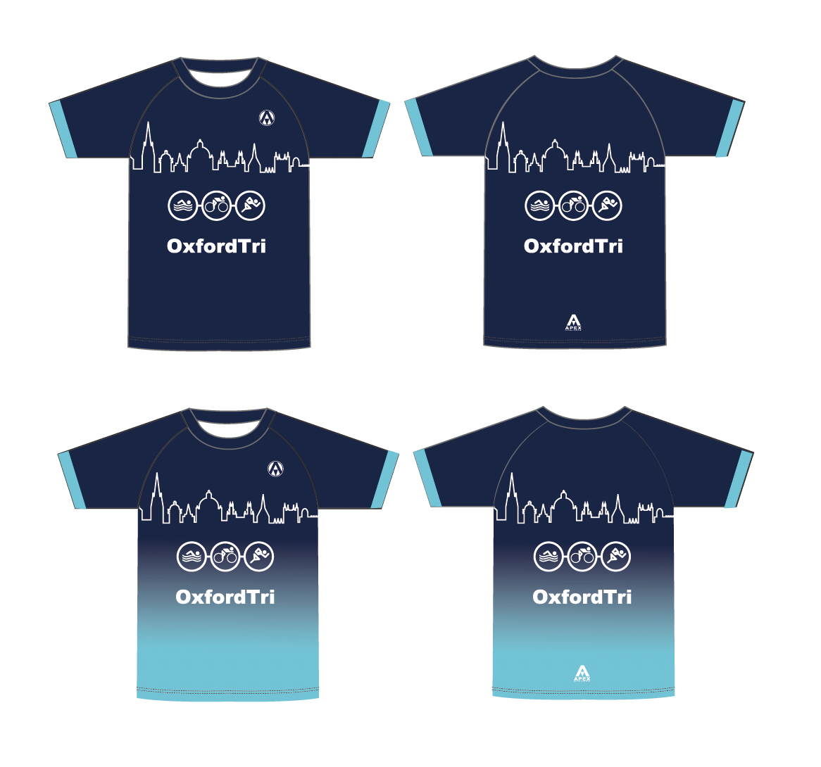 OXFORD TRI PRO CUSTOM T SHIRT