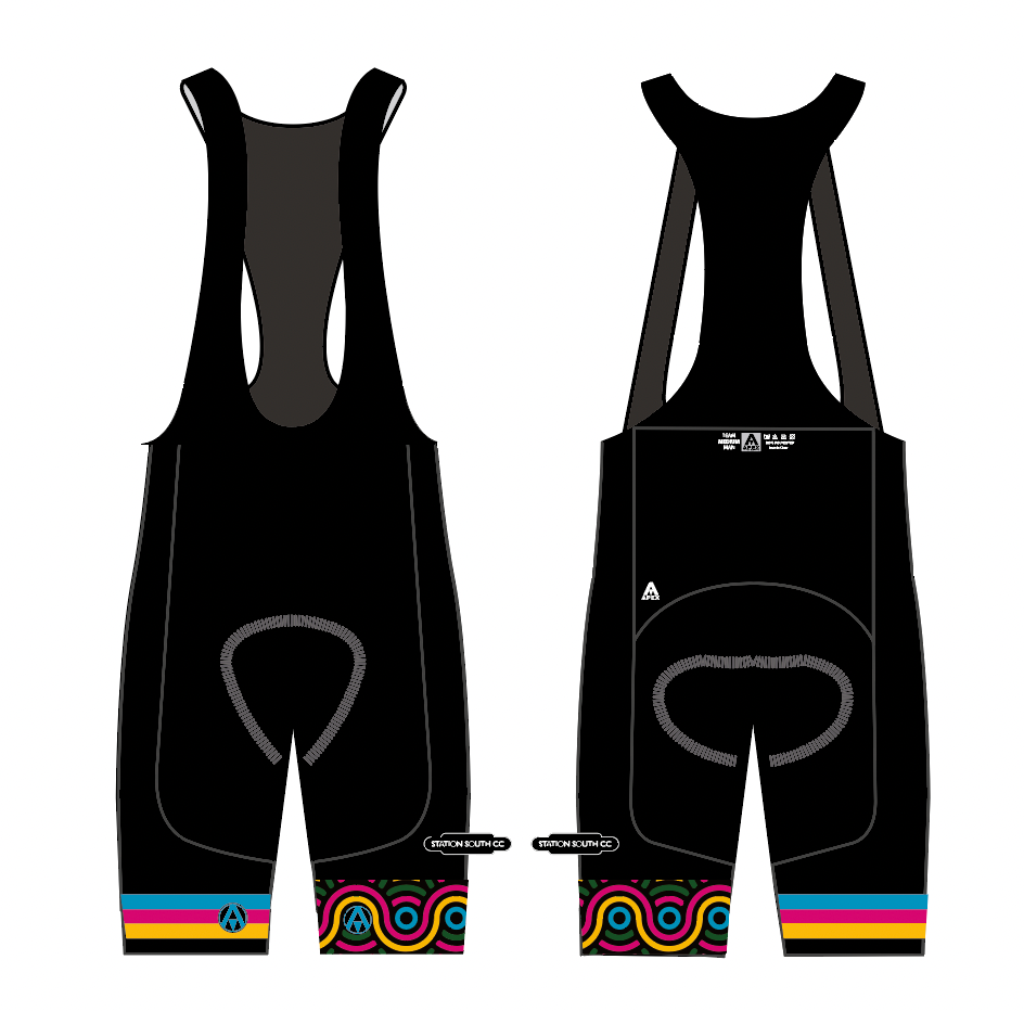 STATION SOUTH CC ELITE BIB SHORTS