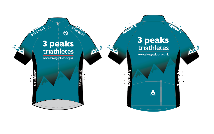 3 PEAKS TRI TEAM SS JERSEY - KIDS