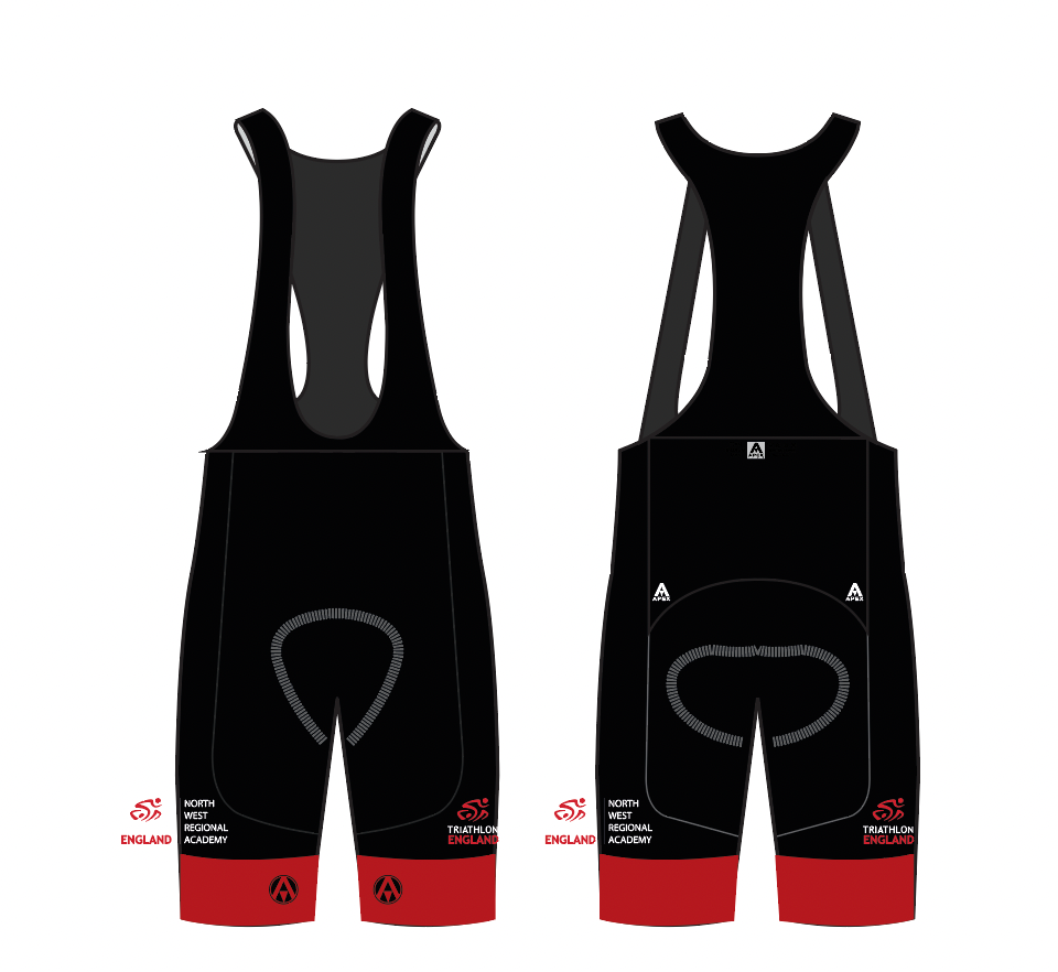 NWTA TEAM BIB SHORTS - inc kids