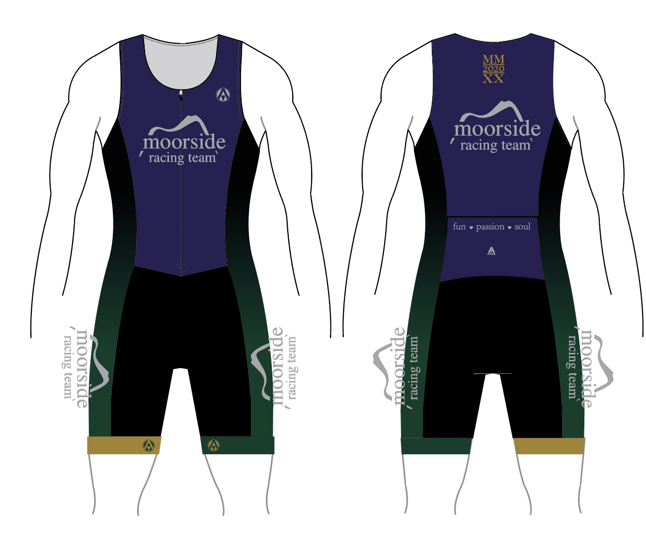 MOORSIDE TEAM TRI SUIT