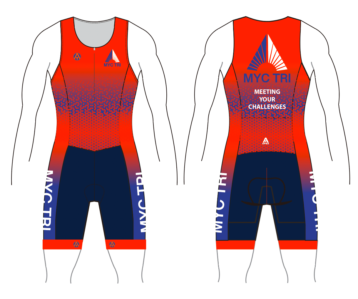 MYC TRI TEAM TRI SUIT