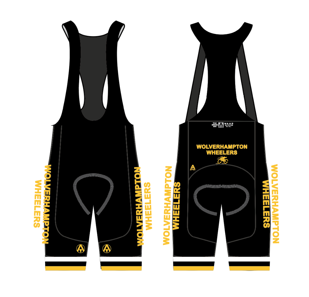 WOLVERHAMPTON WHEELERS TEAM BIB SHORTS