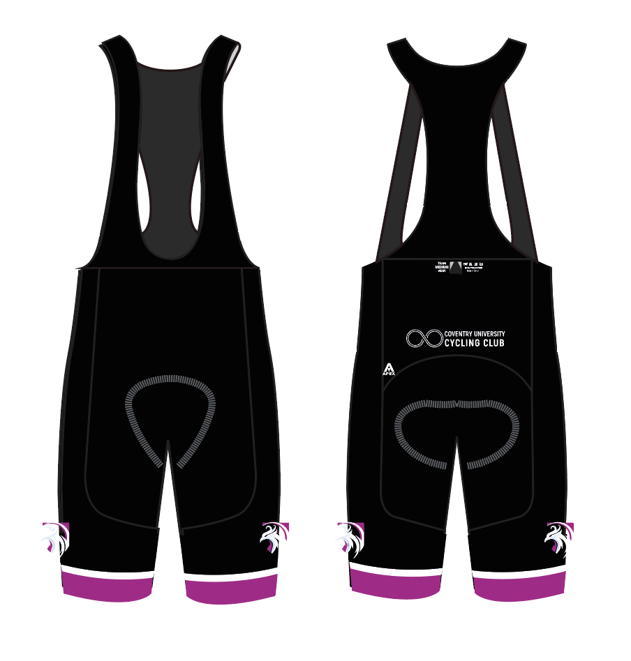 COVENTRY UNI CC TEAM BIB SHORTS