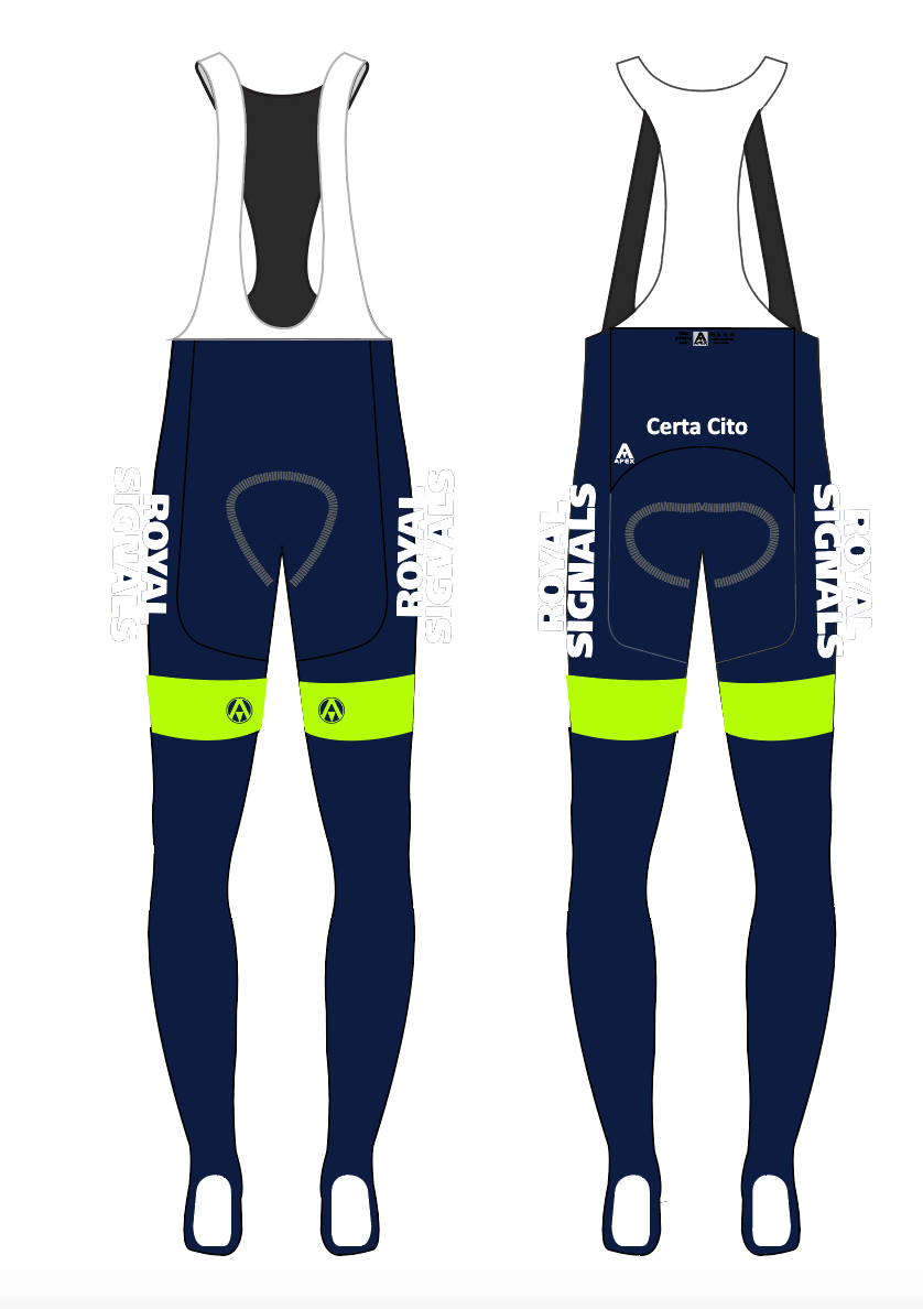 ROYAL SIGNALS CYCLING PRO BIB TIGHTS