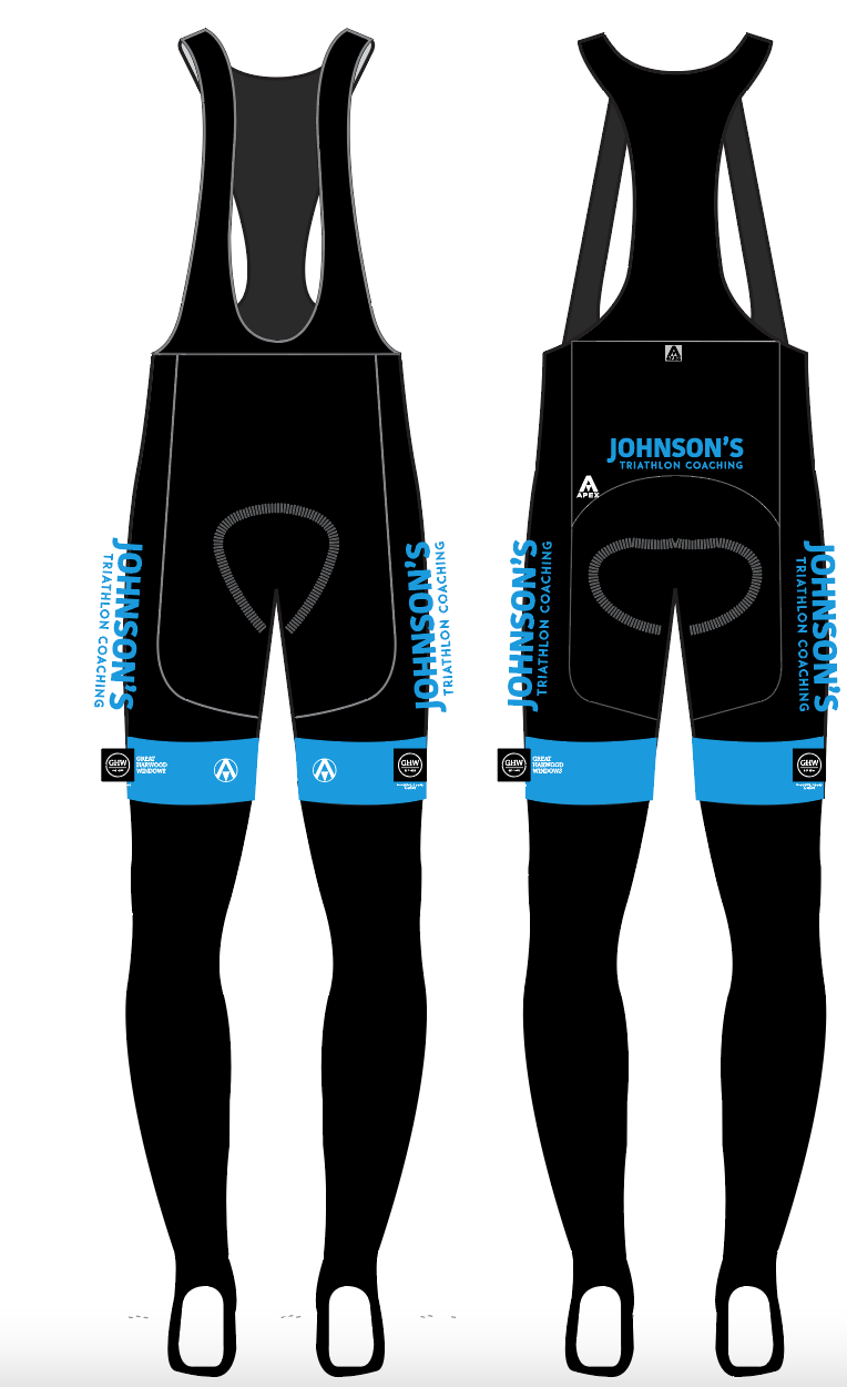 JOHNSONS COACHING PRO BIB TIGHTS