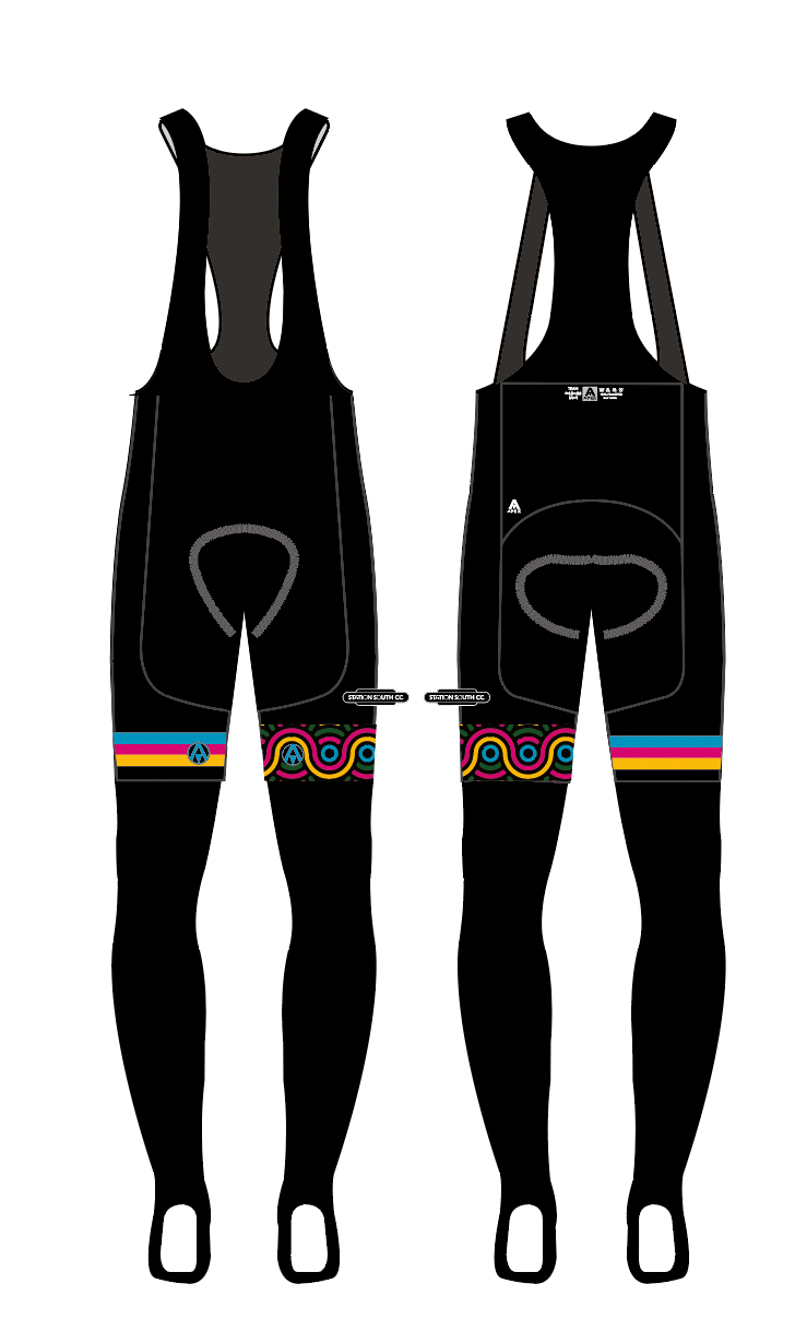 STATION SOUTH CC TEAM BIB TIGHTS
