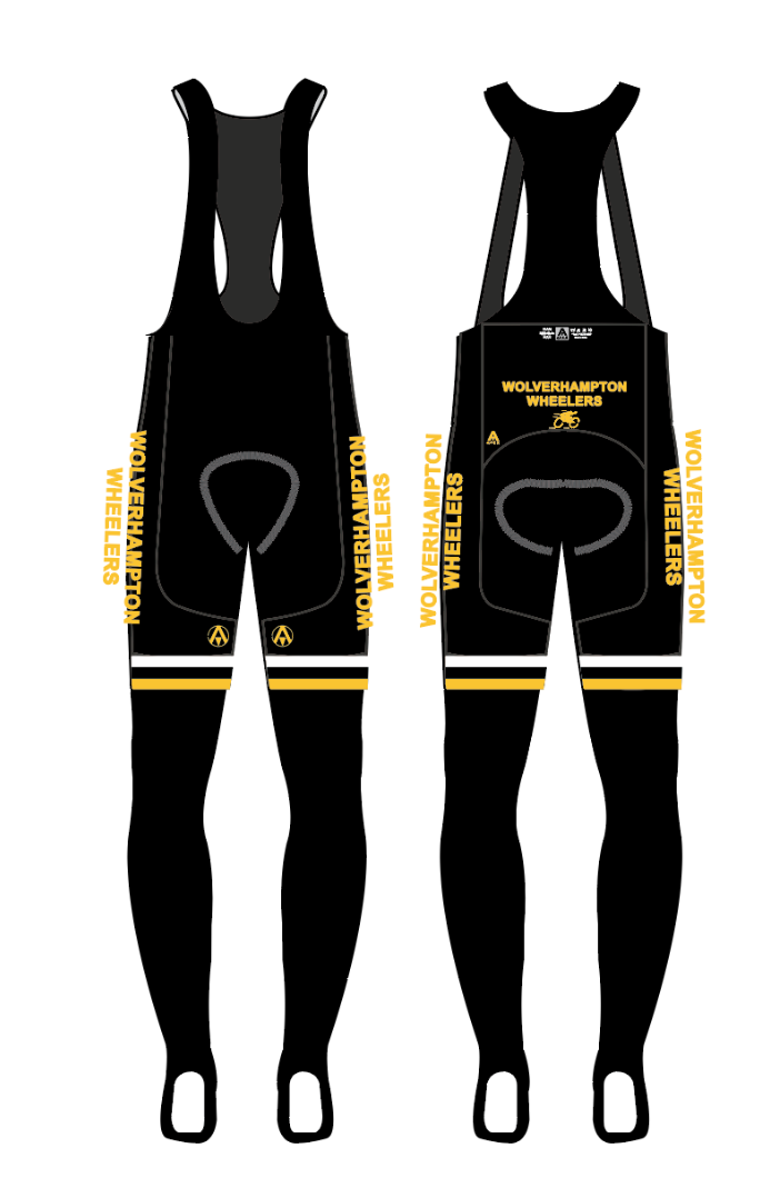 WOLVERHAMPTON WHEELERS TEAM BIB TIGHTS