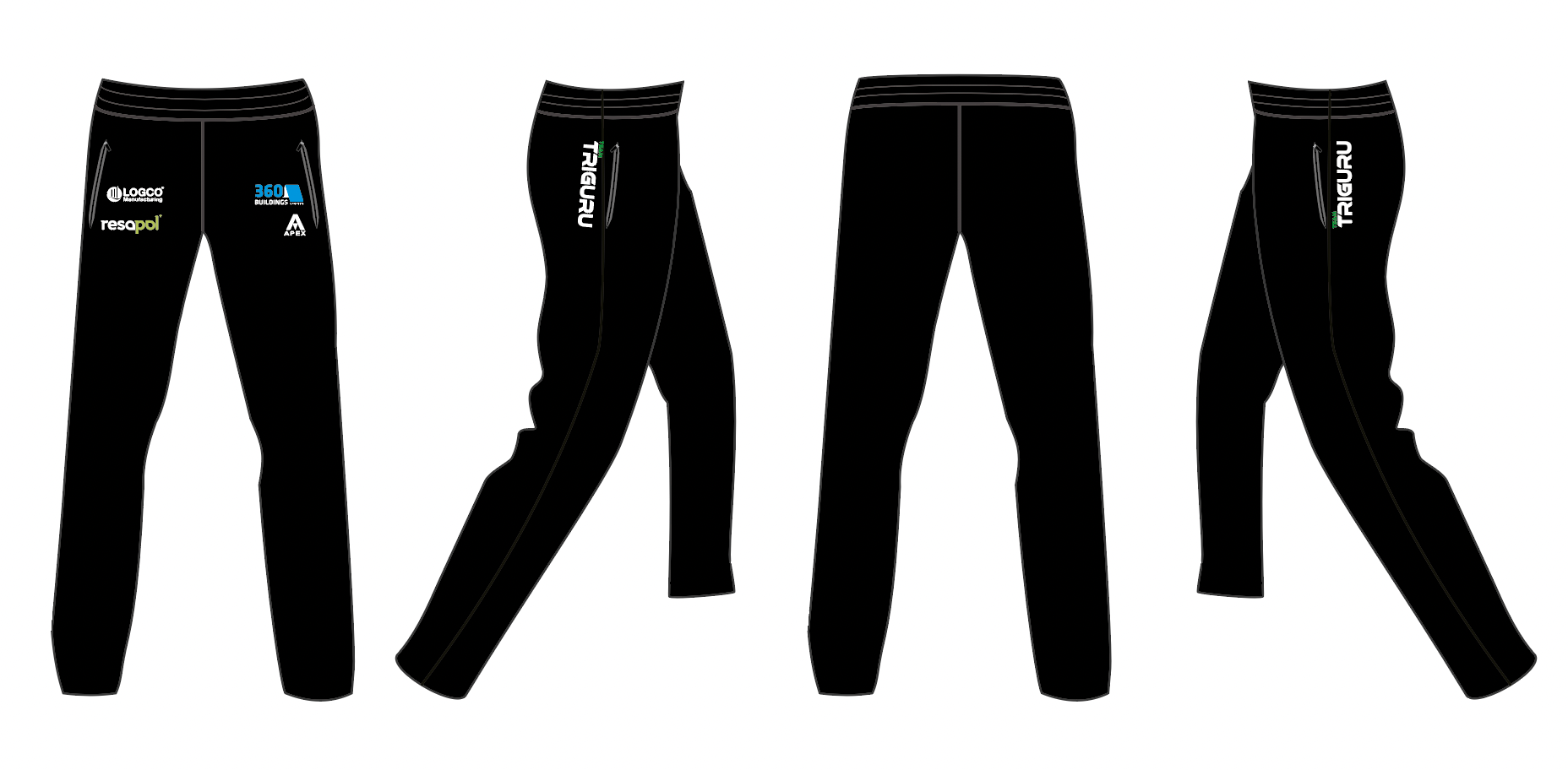 TRIGURU FULL CUSTOM TRACKSUIT PANTS