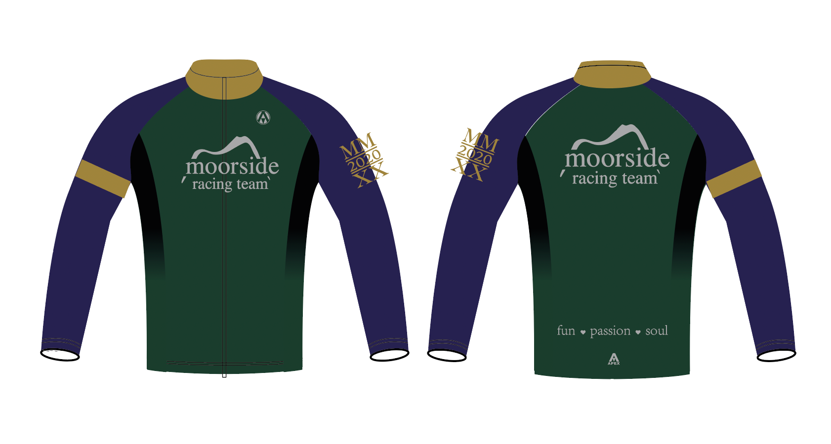 MOORSIDE PRO FULL CUSTOM TRACKSUIT TOP