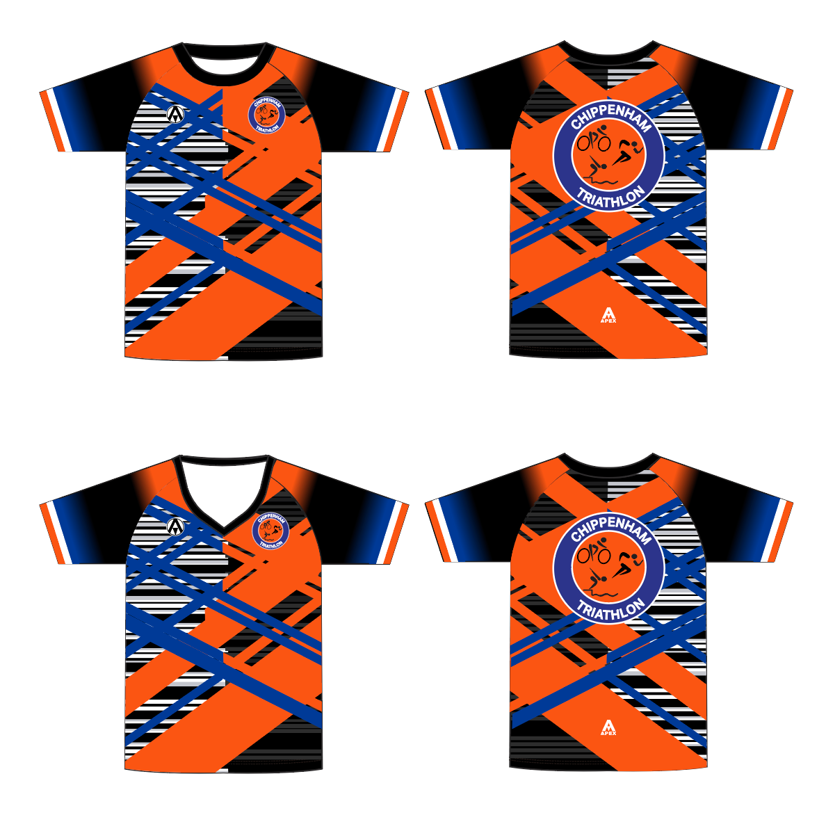 CHIPPENHAM TRI FULL CUSTOM T SHIRT