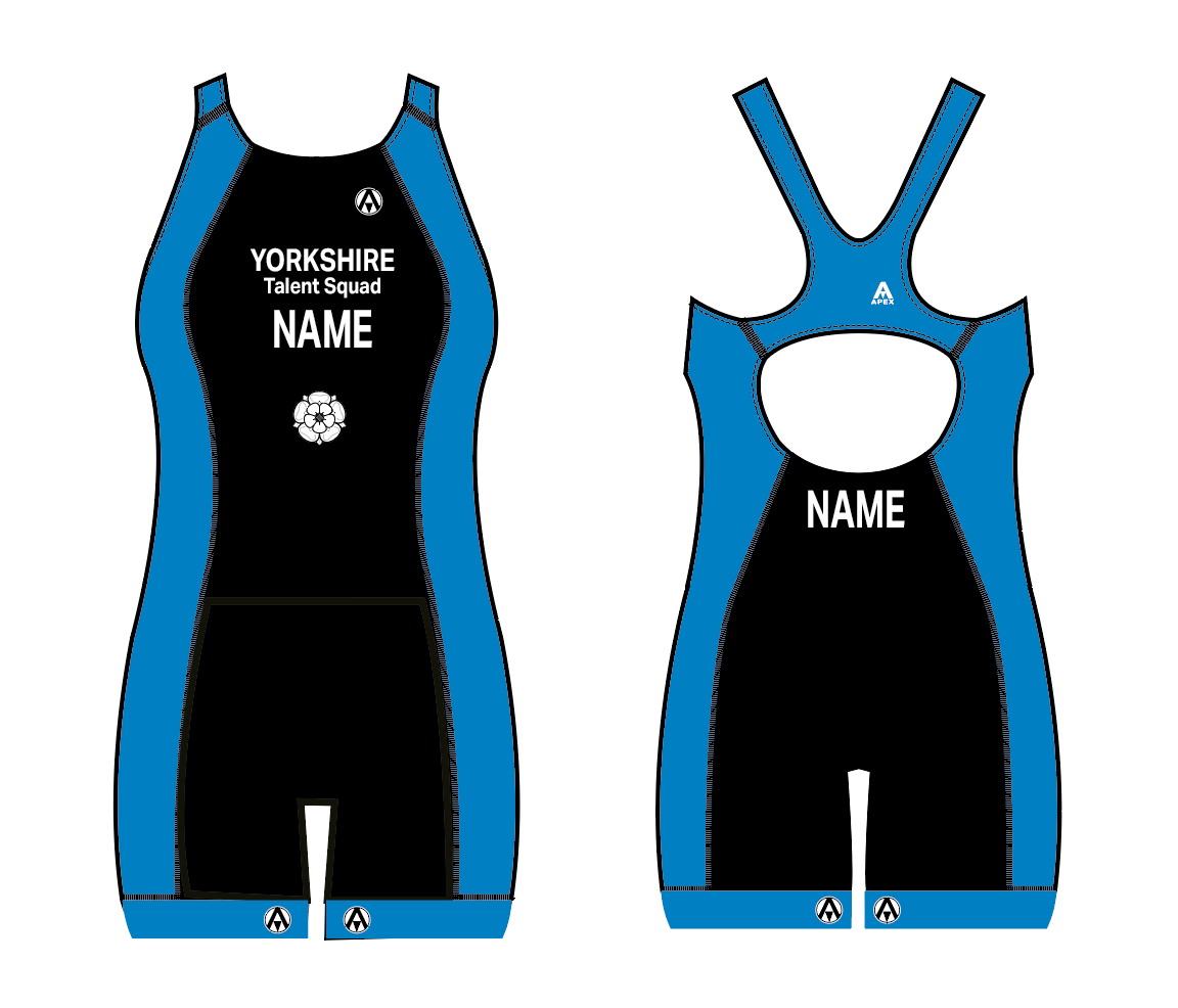 YORKSHIRE TALENT SQUAD APEX WOMENS PRO OPEN BACK TRI SUIT