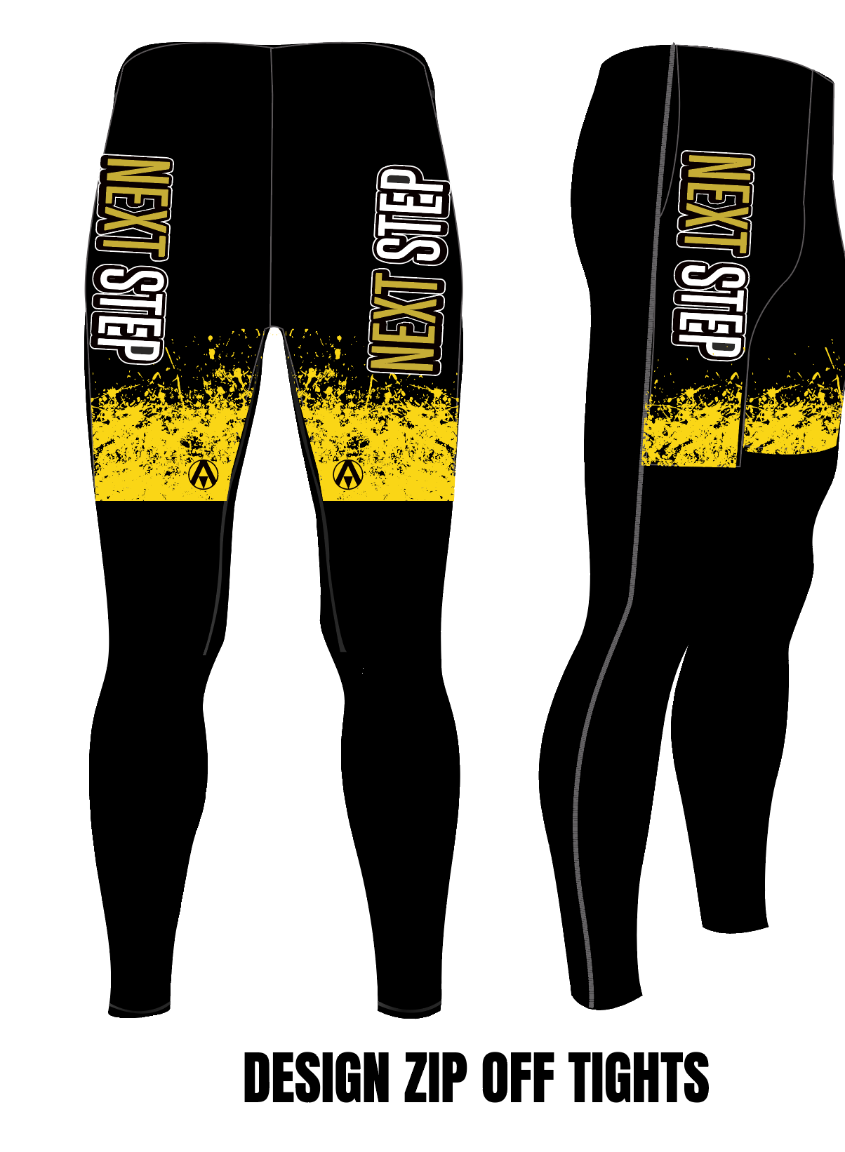 NEXT STEP COACHING ZIP OFF WARM UP TIGHTS