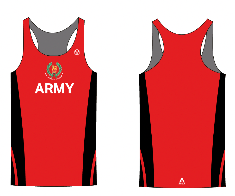 ARMY ATHLETICS ELITE RUN VEST - NON REP DESIGN