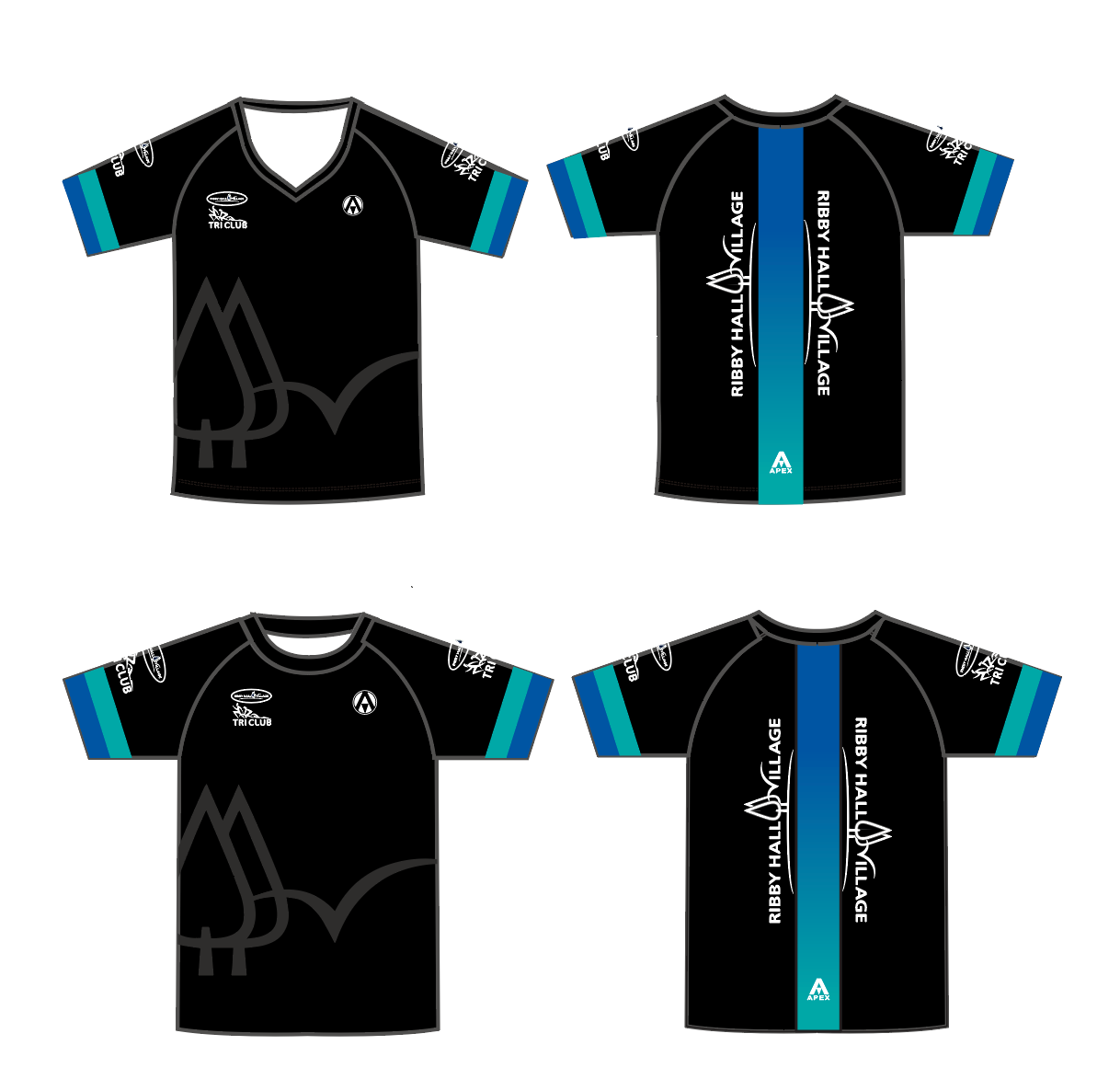 RIBBY HALL FULL CUSTOM T SHIRT