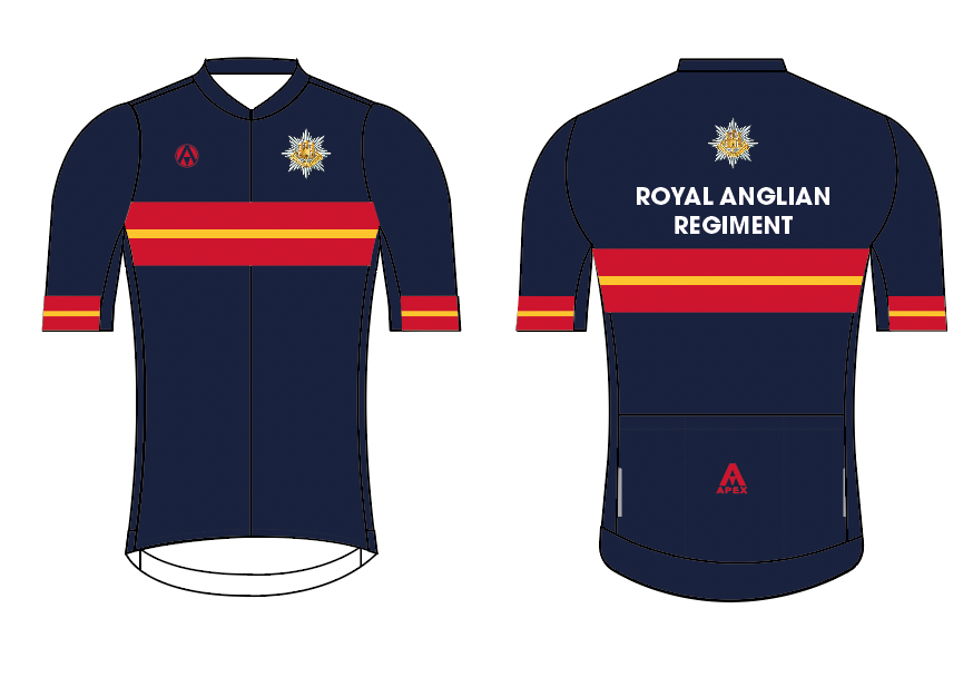 ROYAL ANGLIAN PRO SHORT SLEEVE JERSEY - BLUE