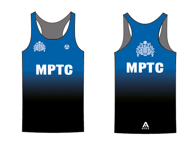 MPTC PRO RUN VEST - BLUE DESIGN